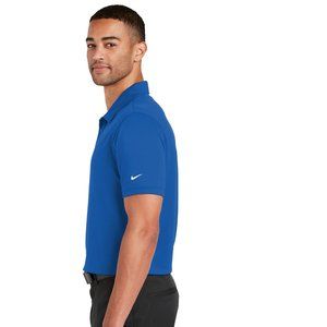 Nike Dri-FIT Players Modern Fit Polo 799802 Color Gym Blue Size XL & M (New)